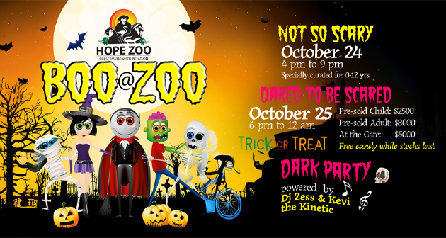 Hope Zoo BOO Fundraiser - Kingston