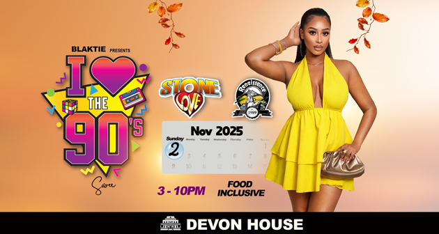 I Love The 90s - Devon House East Lawn, Kingston