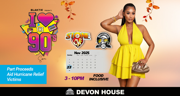 I Love The 90s - Devon House East Lawn, Kingston