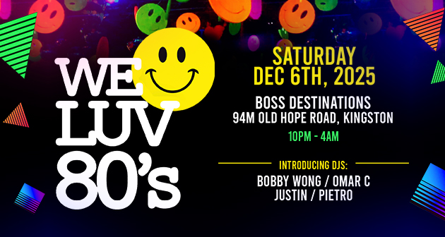 We Luv 80's - Old Hope Road, Kingston