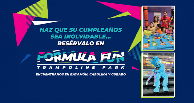 Formula Fun Trampoline Park - 3 Localidades