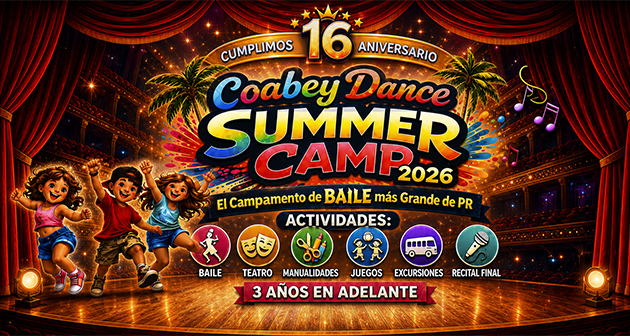Coabey Dance Academy - 3 Localidades