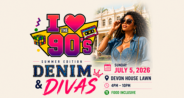 I Love The 90s - Devon House East Lawn, Kingston