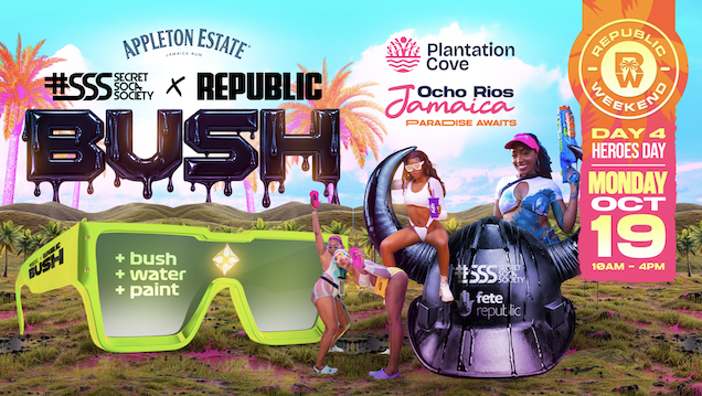 #SSS Republic Bush- Plantation Cove, Ocho Rios