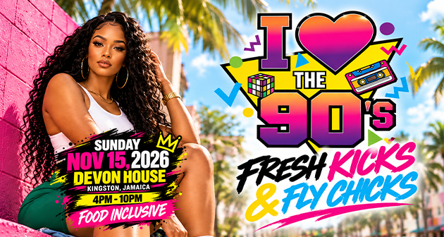I Love The 90s - Devon House East Lawn, Kingston